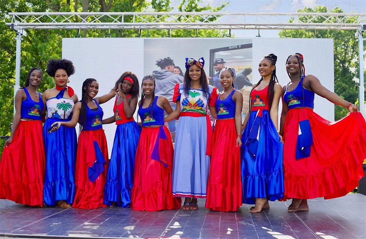 Haitian flag day celebration red& blue event, Pyramid Bar Restaurant ...