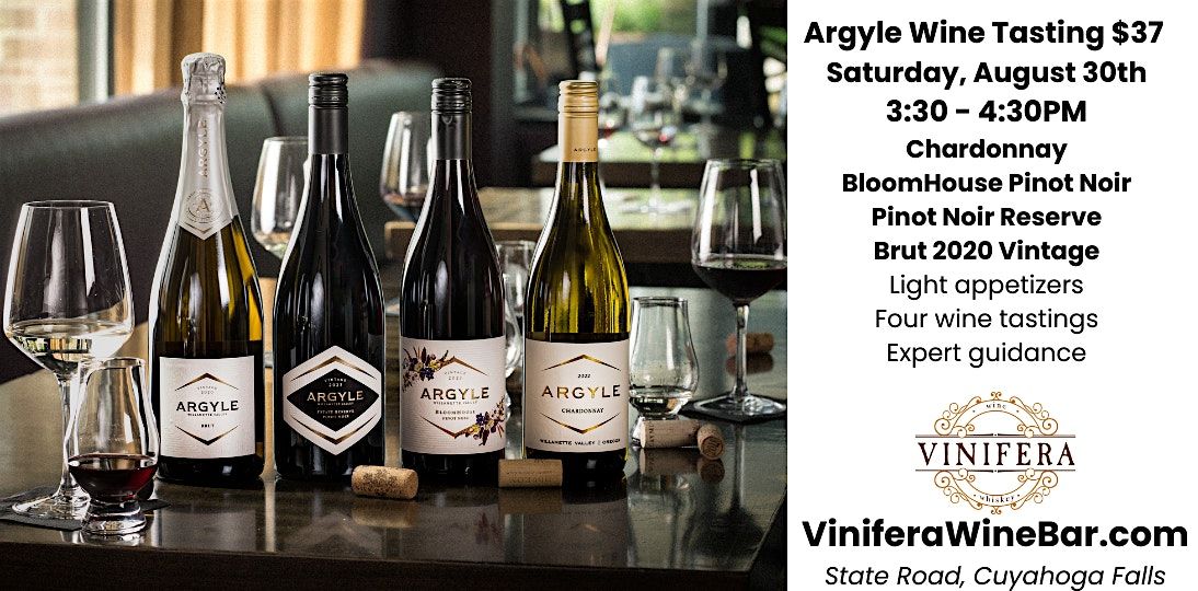 Argyle Wine Tasting, 30 August | Event in Cuyahoga Falls | AllEvents