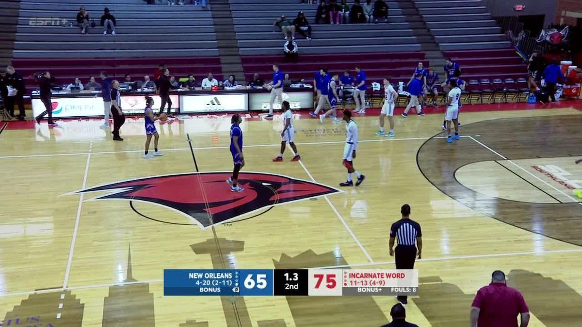 New Orleans Privateers at Incarnate Word Cardinals Mens Basketball at McDermott Convocation Center, 16 February