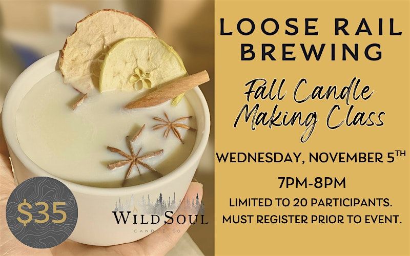 Fall Candle-Making Class with Wild Soul Candle Co., 5 November | Event in Canal Winchester | AllEvents