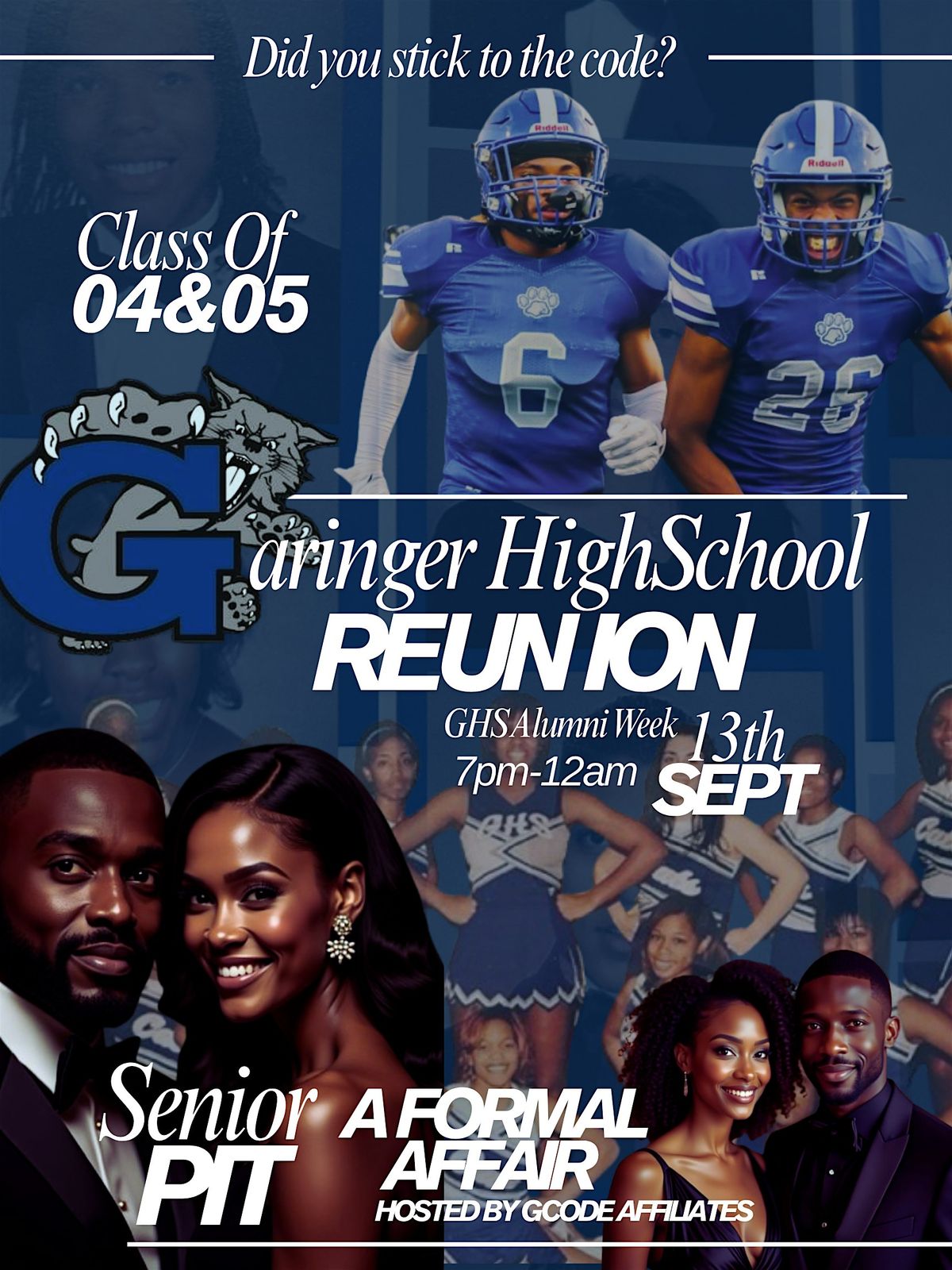 Garinger HighSchool Reunion Class Of 04 & 05, 13 September | Event in Charlotte | AllEvents