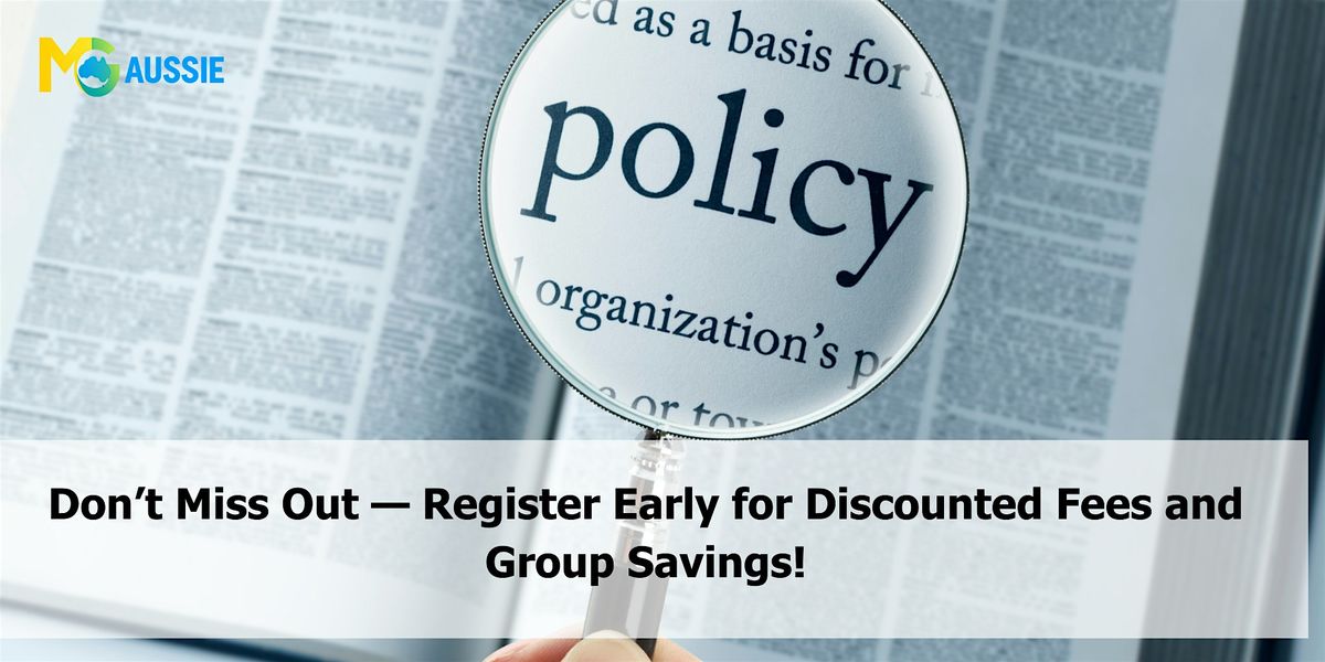 Practical Policy & Governance Skills – 1 Day Session in Canberra, 11 December | Event in Canberra | AllEvents