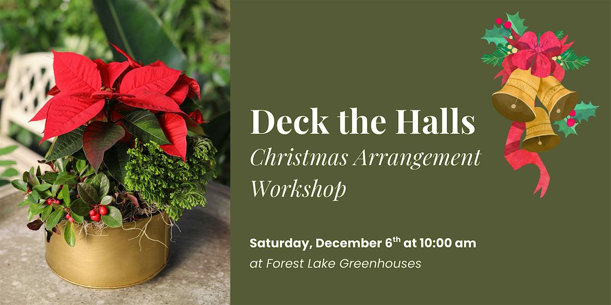 Christmas Arrangement Workshop, 6 December | Event in Florence | AllEvents