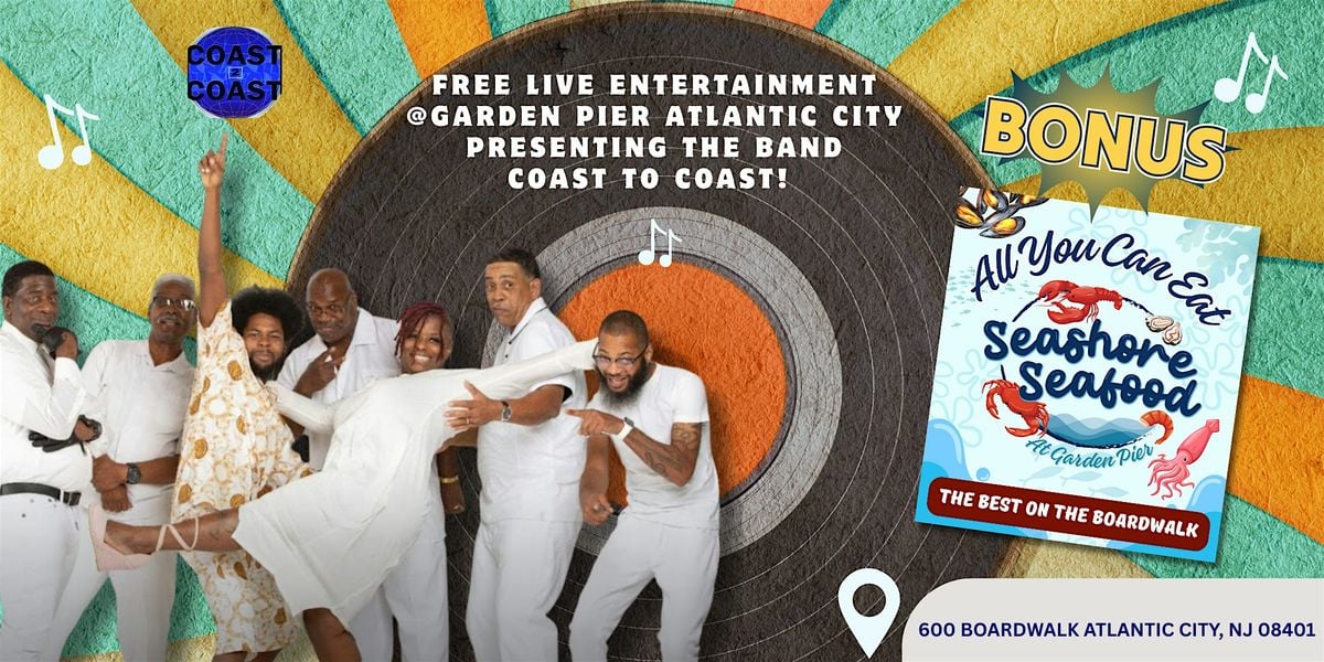 Free Live Entertainment Presenting the Band Coast to Coast!, 16 August | Event in Atlantic City | AllEvents