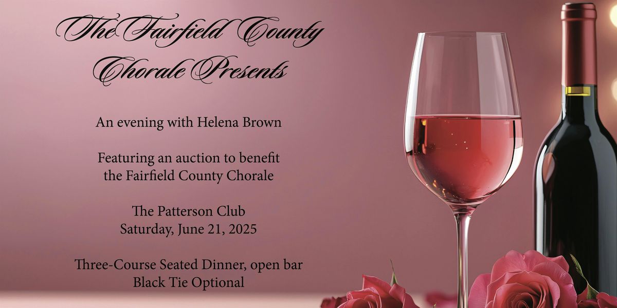 The Fairfield County Chorale Gala:  An Evening with Helena Brown, 21 June | Event in Fairfield | AllEvents