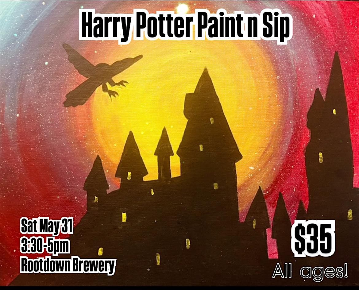 Harry Potter Paint n Sip, 31 May | Event in Phoenixville | AllEvents