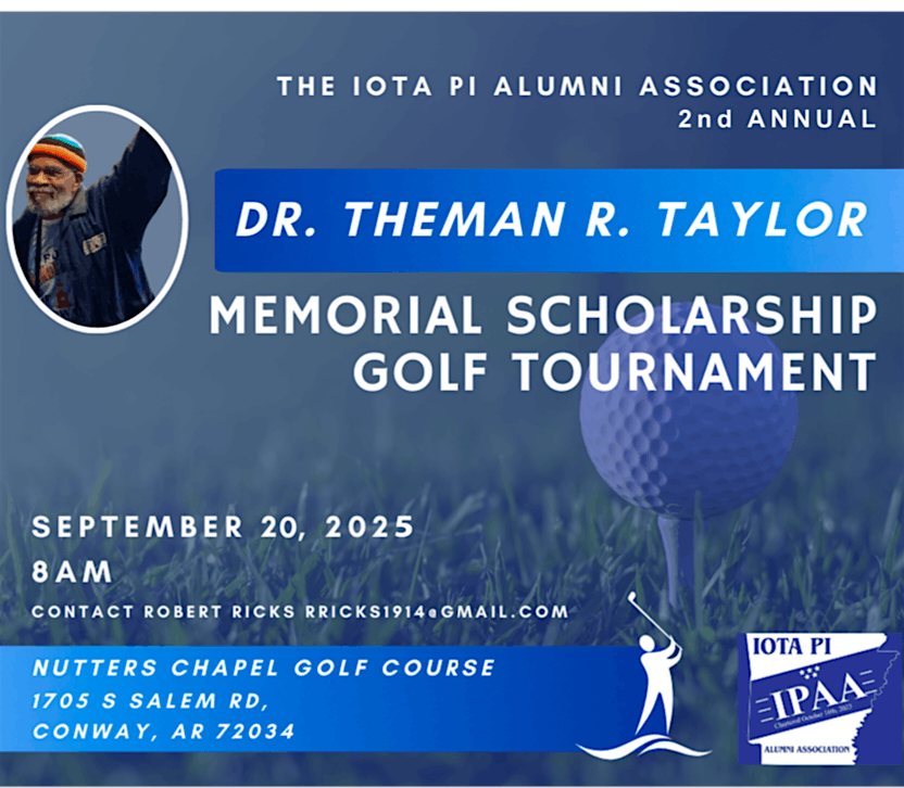 Dr. Theman R. Taylor Sr. Memorial Scholarship Golf Tournament, 20 September | Event in Conway | AllEvents