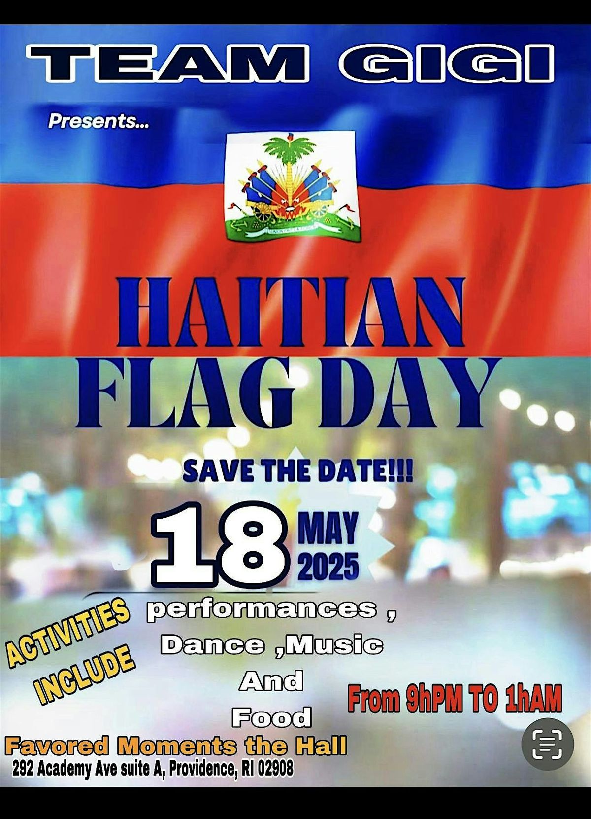 Haitian flag day 2025, 18 May | Event in Providence | AllEvents