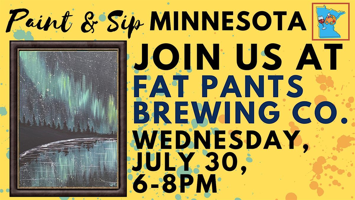 July 30 Paint & Sip at Fat Pants Brewing Co., 30 July | Event in Eden Prairie | AllEvents