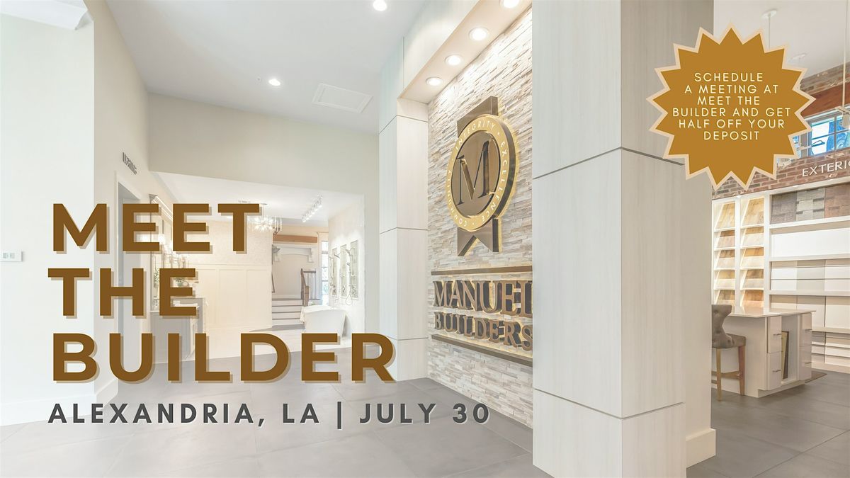 Meet the Builder | Central, LA, 30 July | Event in Alexandria | AllEvents