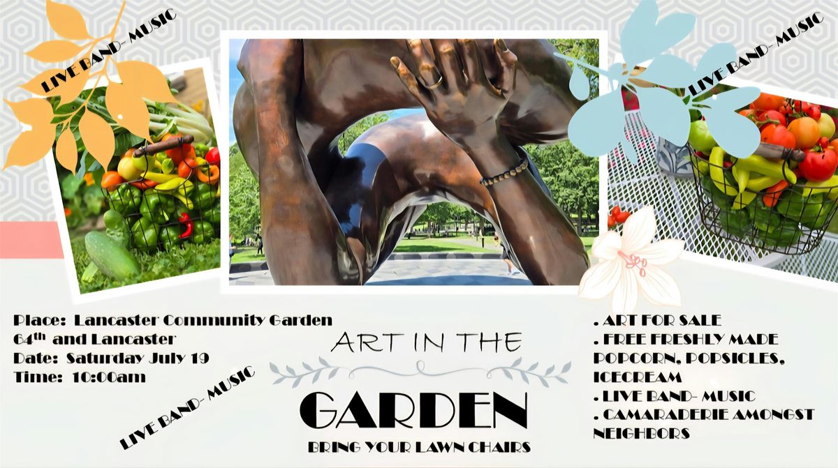 ART IN THE GARDEN, 23 August | Event in Milwaukee | AllEvents