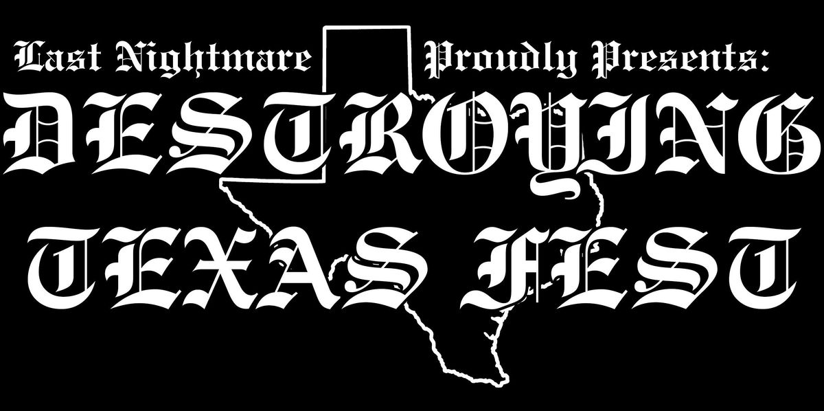 DESTROYING TEXAS FEST 19, 25 July | Event in Houston | AllEvents