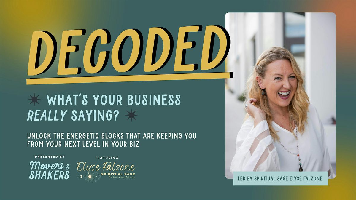 DECODED: What’s Your Business Really Saying?, 4 September | Event in Sarasota | AllEvents