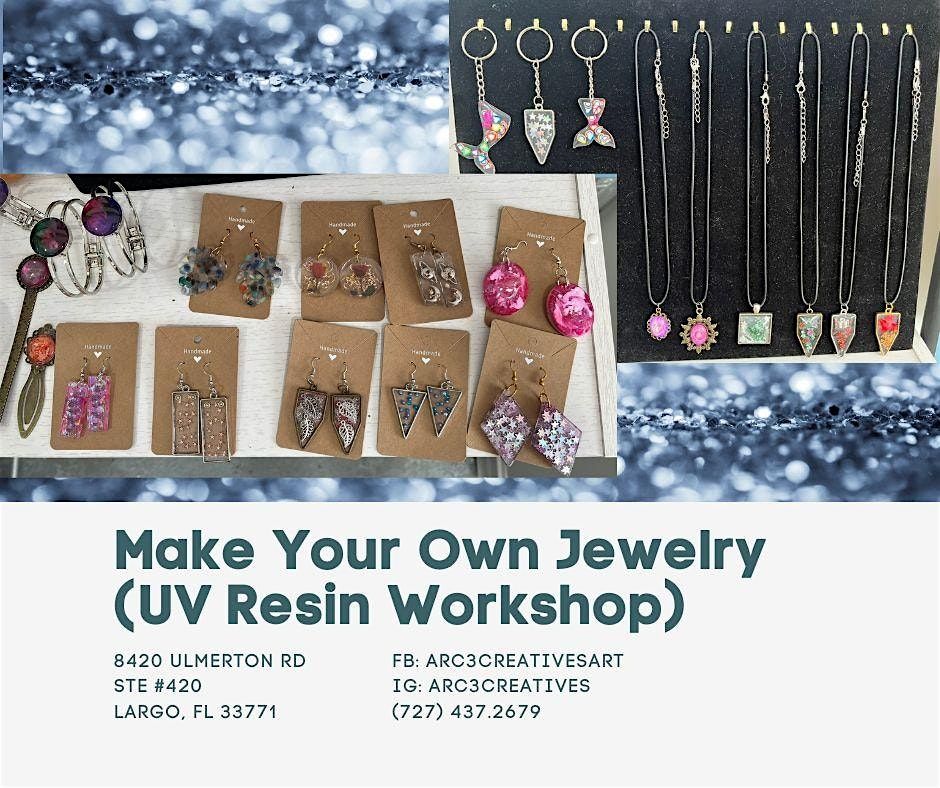 Make Your Own UV Resin Jewelry, 10 August | Event in Largo | AllEvents
