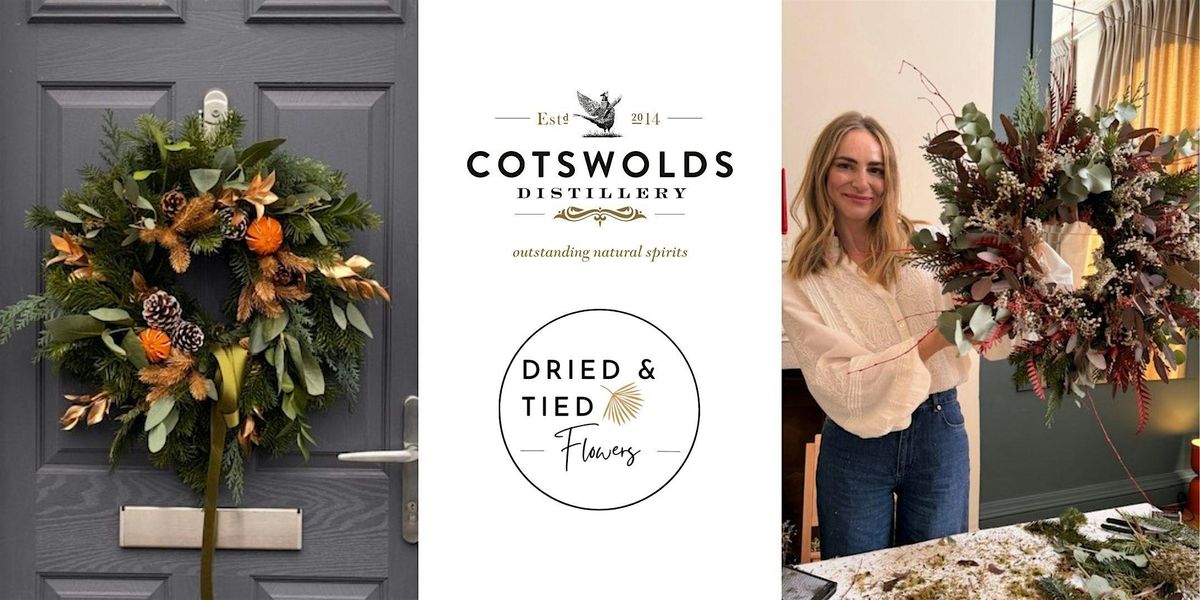 With Love From The Cotswolds: Festive Wreath Workshop (13th Dec - 12-2pm), 13 December | Event in Stourton