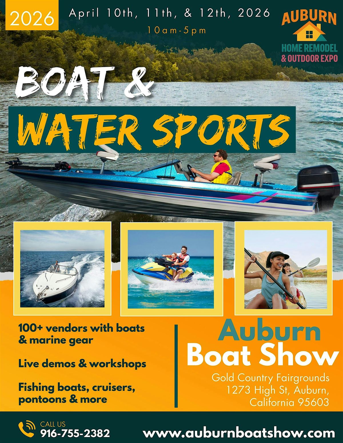 2026 Auburn Boat Show, 10 April | Event in Auburn | AllEvents