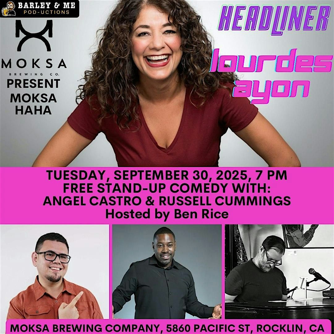 MoksaHaHa: Free Comedy at Moksa Brewing, 30 September | Event in Rocklin | AllEvents