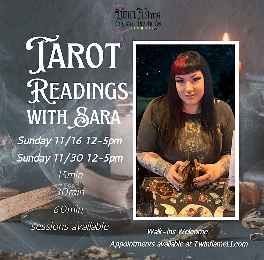 Tarot Readings with Sara!, 30 November | Event in Bethpage | AllEvents