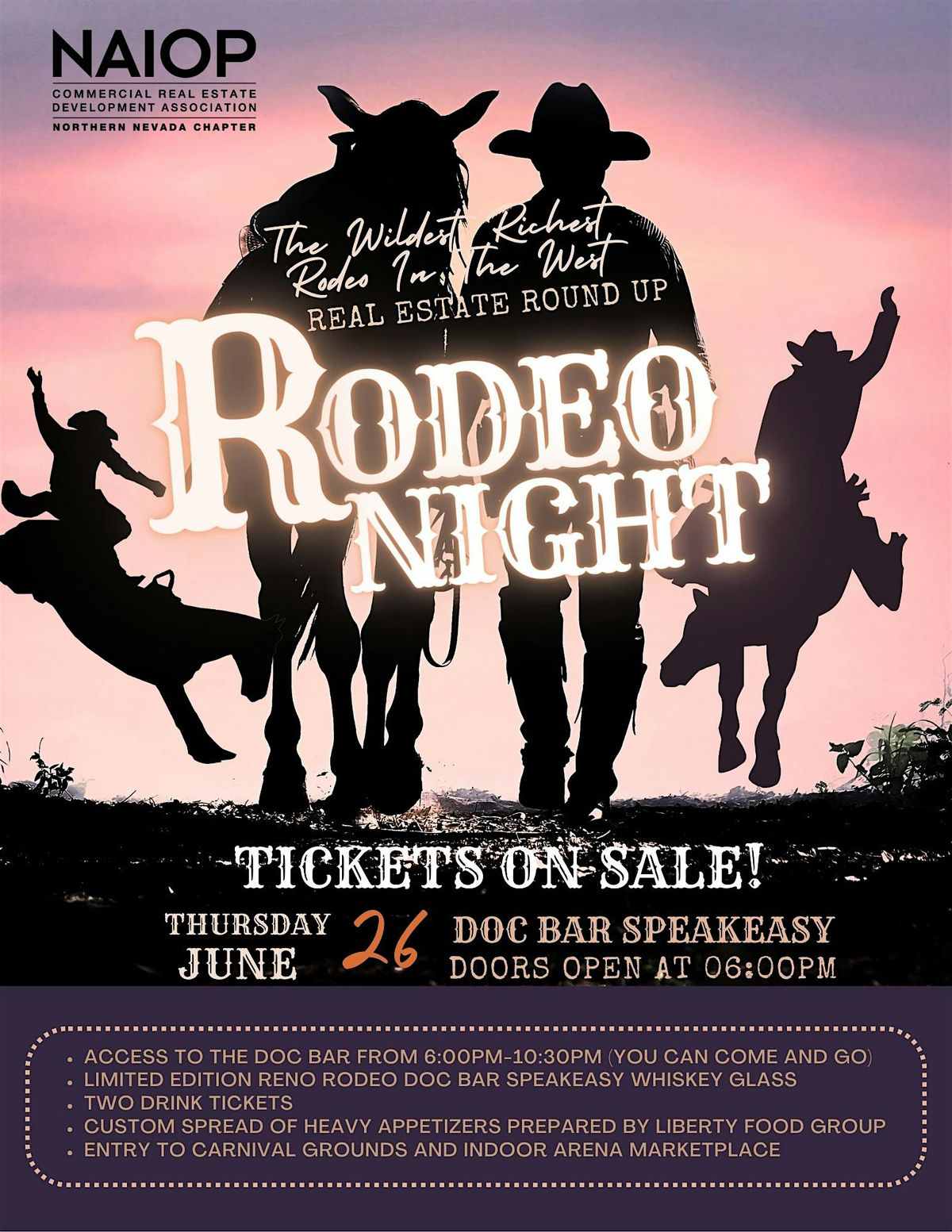 The Doc Bar Speakeasy at the Reno Rodeo, 26 June | Event in Reno | AllEvents