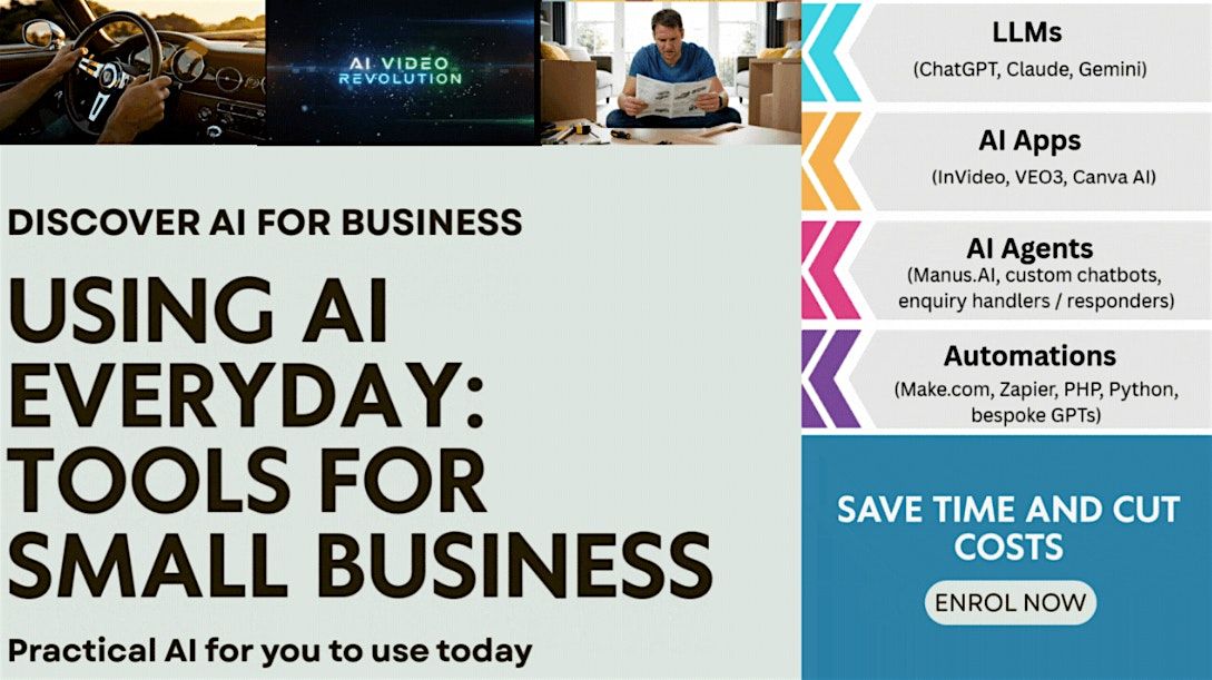 Using AI Everyday in Small Businesses, 10 October | Event in Stretford | AllEvents