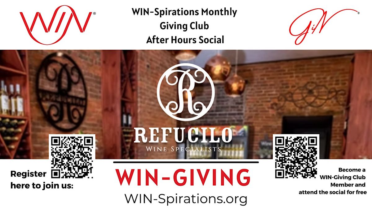 WIN-Giving Social: WIN-Spirations Monthly Giving Club & Networking Event, 28 August | Event in Pittsburgh