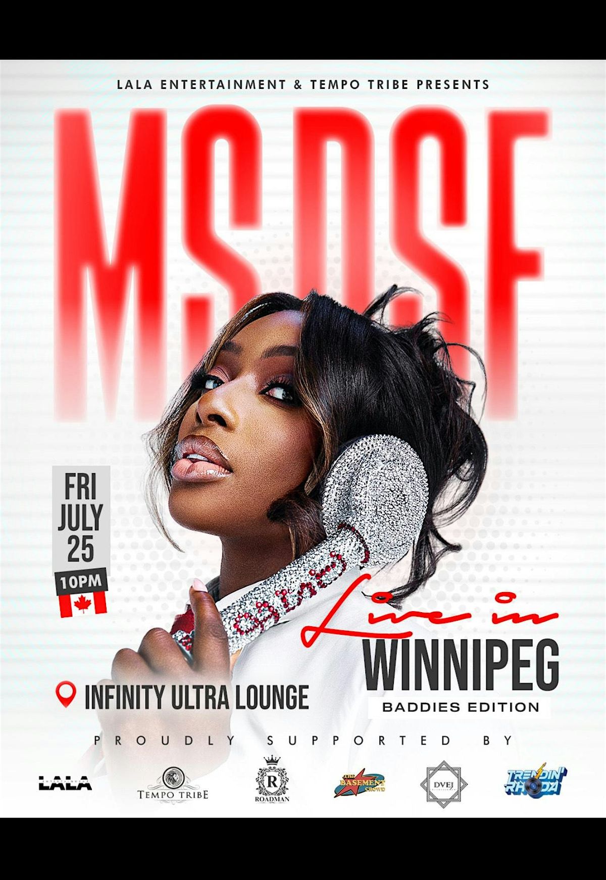 MS DSF LIVE IN WINNIPEG (BADDIES EDITION ), 25 July | Event in Winnipeg | AllEvents