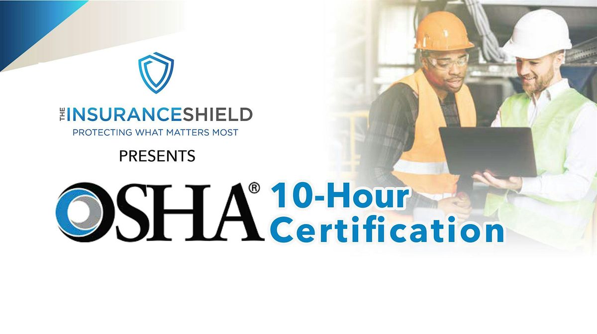 OSHA 10 Hour Certification, 27 August | Event in Commerce | AllEvents