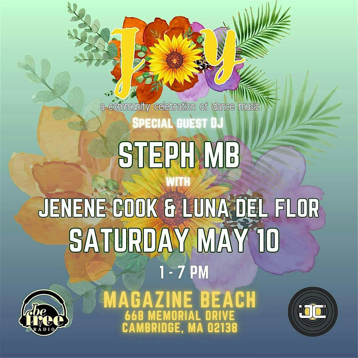 Be Free Radio Summer Series! JOY! Deep soulful jazzy house music outdoors, 10 May | Event in Cambridge | AllEvents