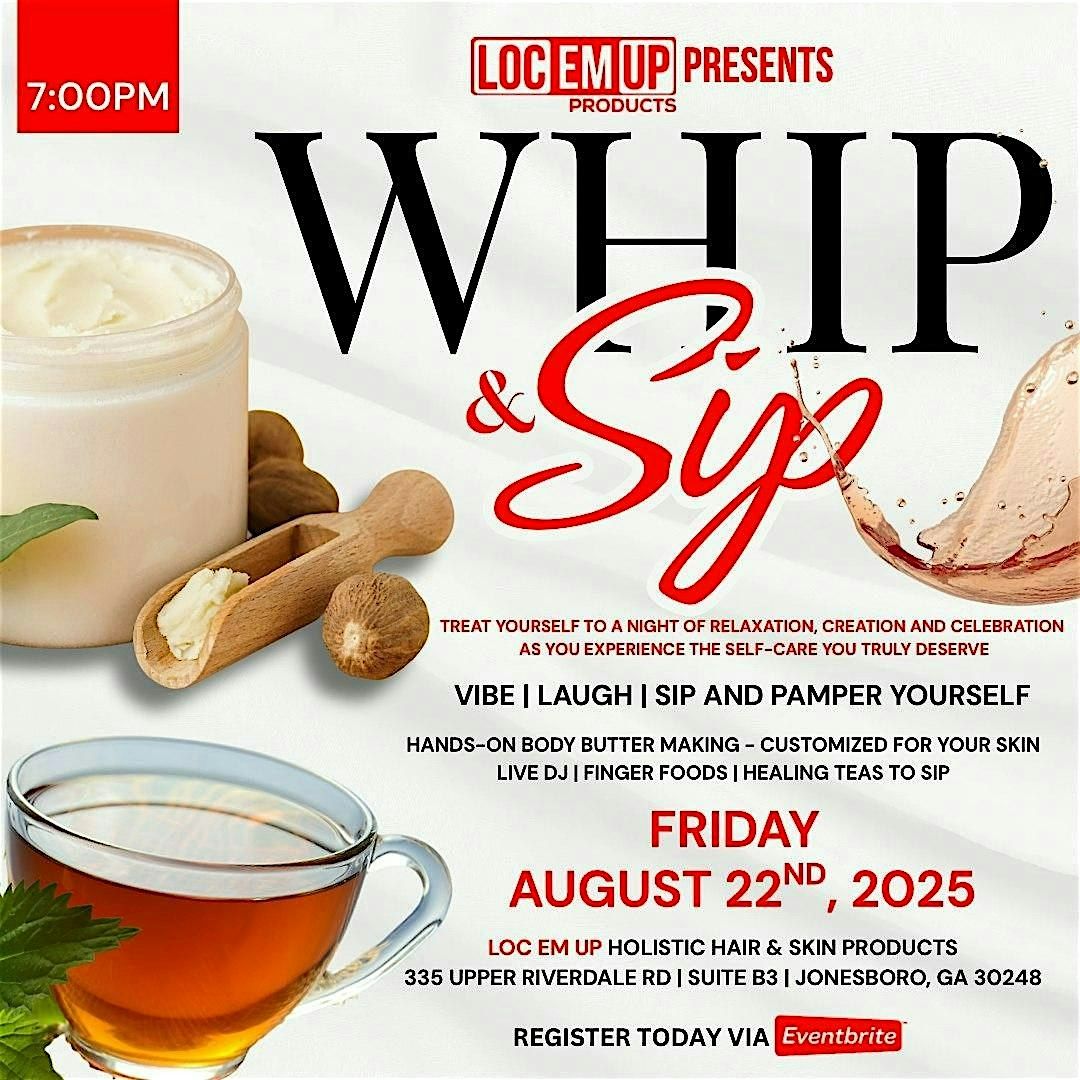 Whip & Sip, 5 September | Event in Jonesboro | AllEvents