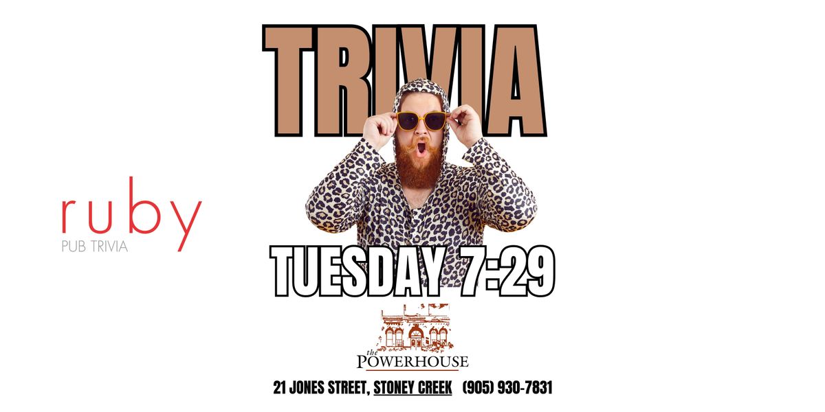 Tuesday Night Trivia at The Powerhouse in Stoney Creek | Event in Stoney Creek | AllEvents