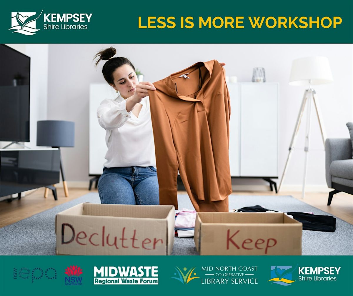 Less is More Workshop, 16 October | Event in West Kempsey | AllEvents