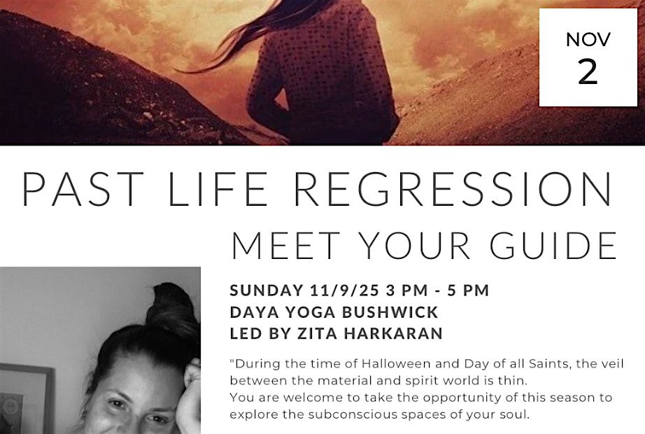 Past Life Regression Workshop, 2 November | Event in Brooklyn | AllEvents