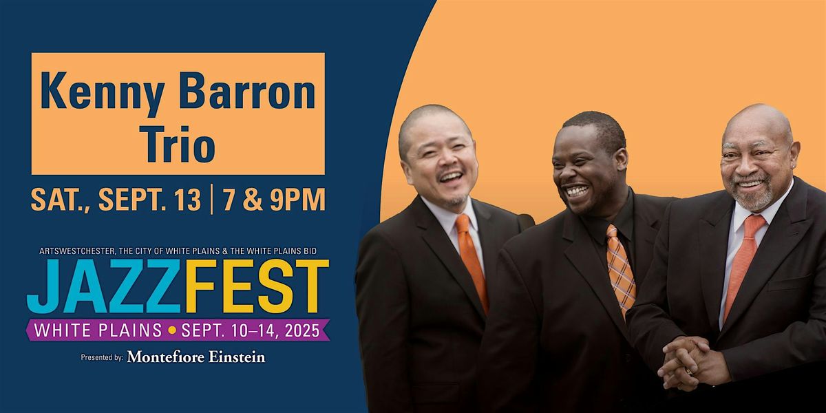 JazzFest 2025: Kenny Barron Trio, 13 September | Event in White Plains | AllEvents