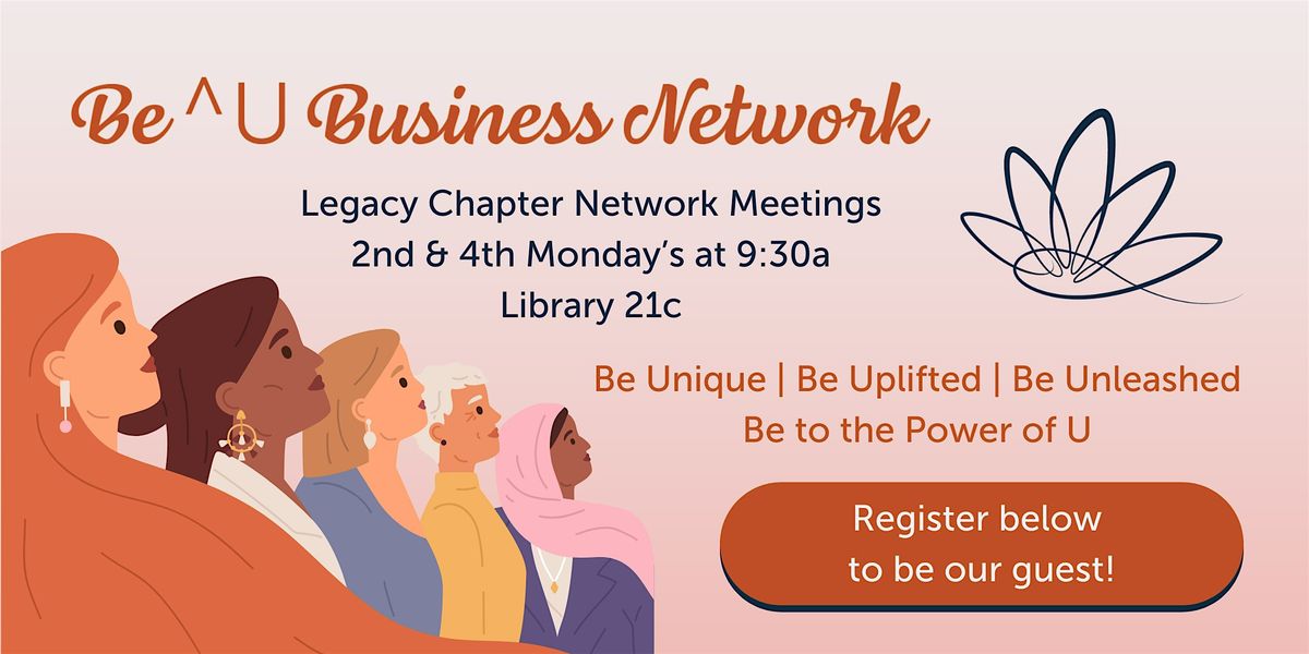 Be^U's Legacy Chapter Network Meeting, 23 June | Event in Colorado Springs | AllEvents