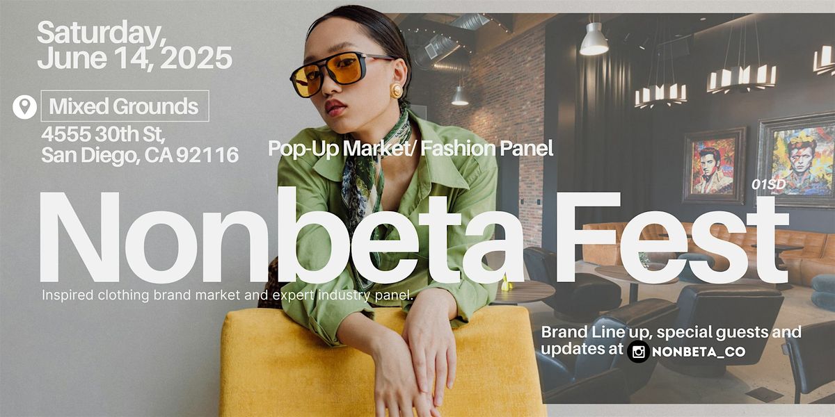 Nonbeta Fest, 14 June | Event in San Diego | AllEvents