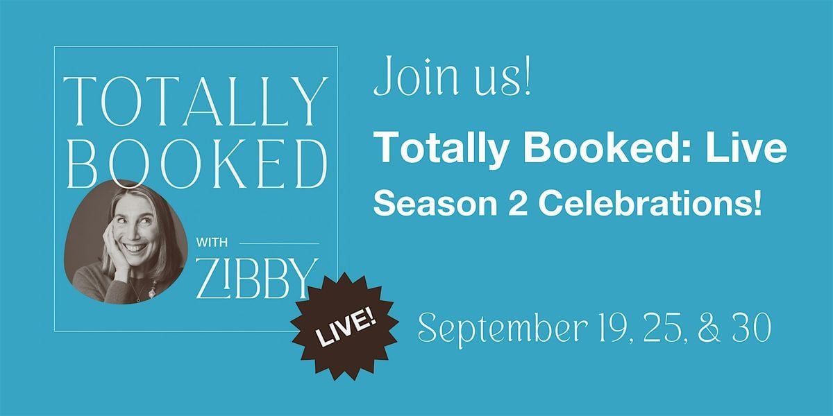 Totally Booked: Live!, 19 September | Event in New York | AllEvents