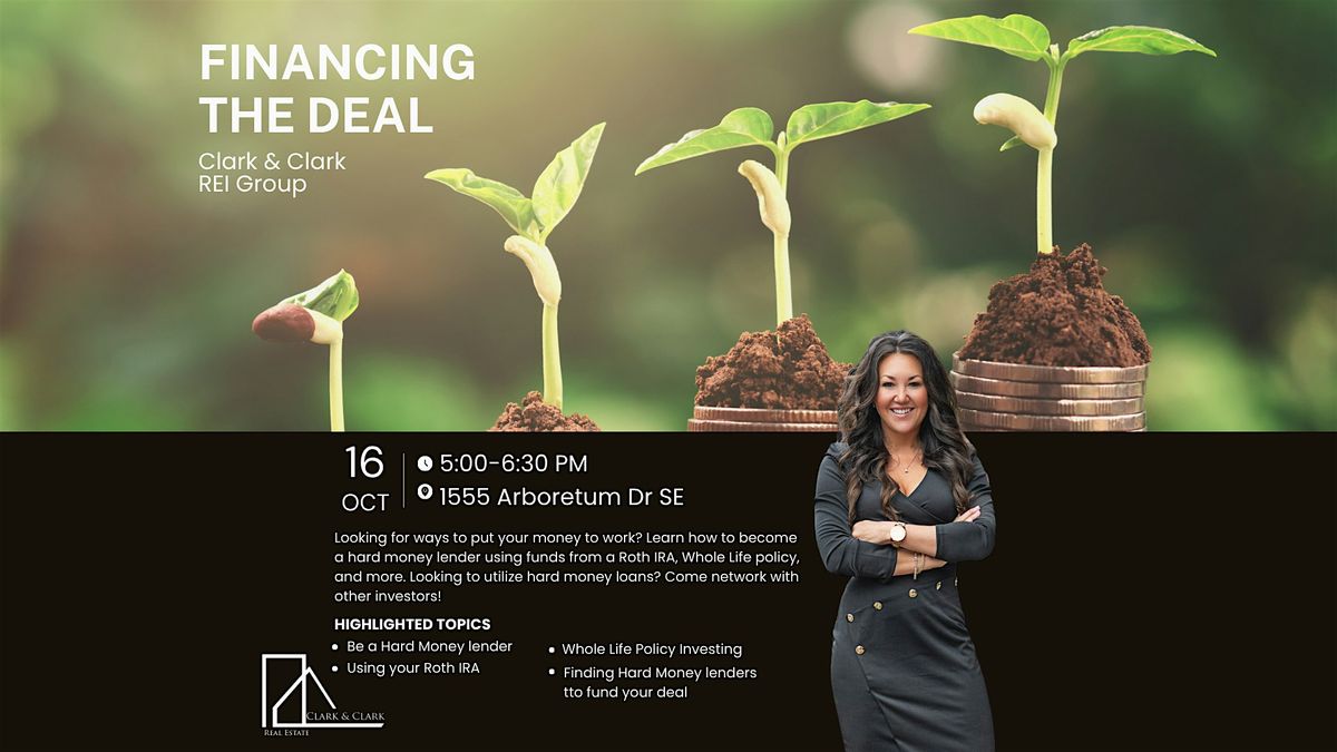 Clark & Clark REIA Meetup: Financing the Deal, 16 October | Event in Grand Rapids | AllEvents