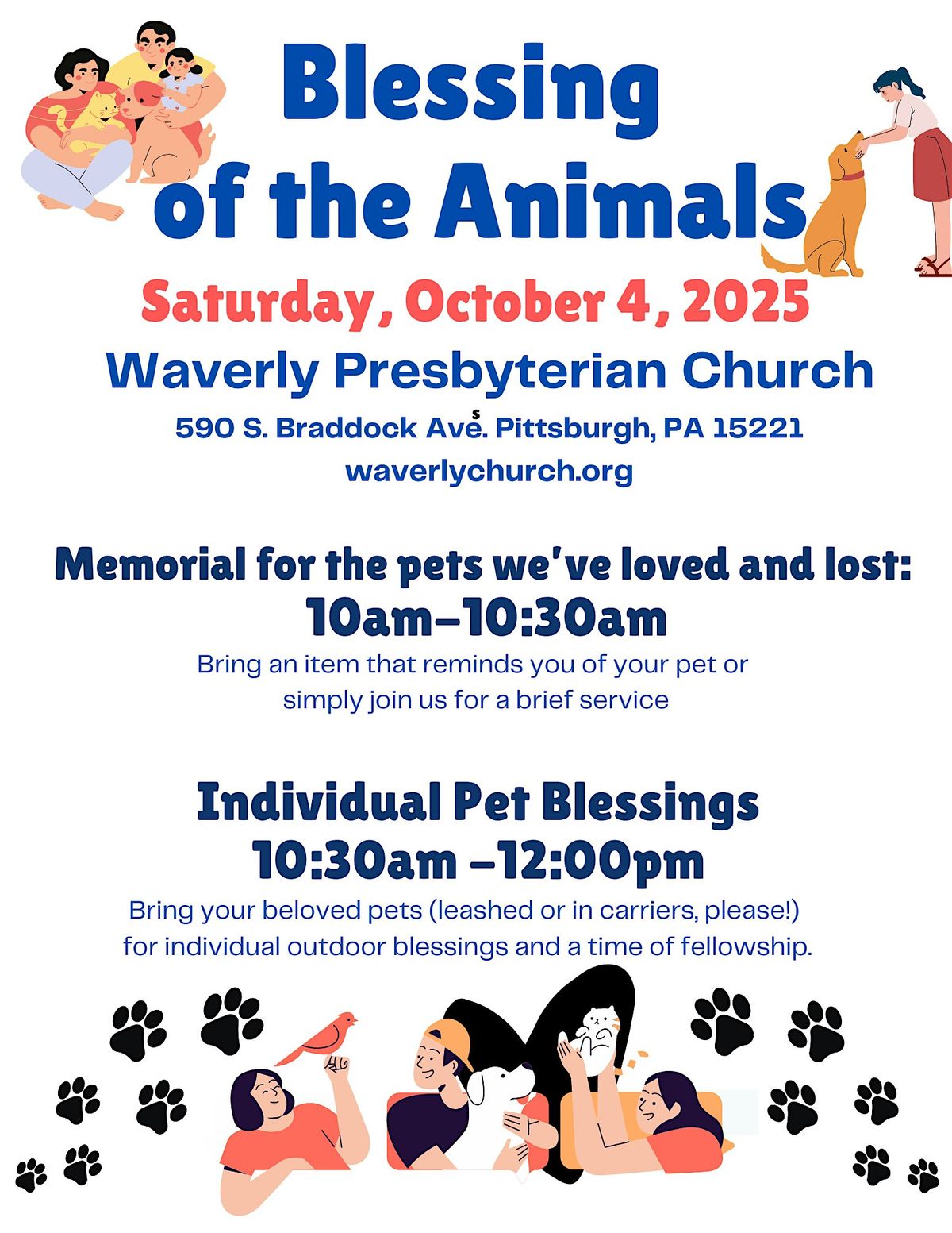 Blessing of the Animals, 4 October | Event in Pittsburgh | AllEvents