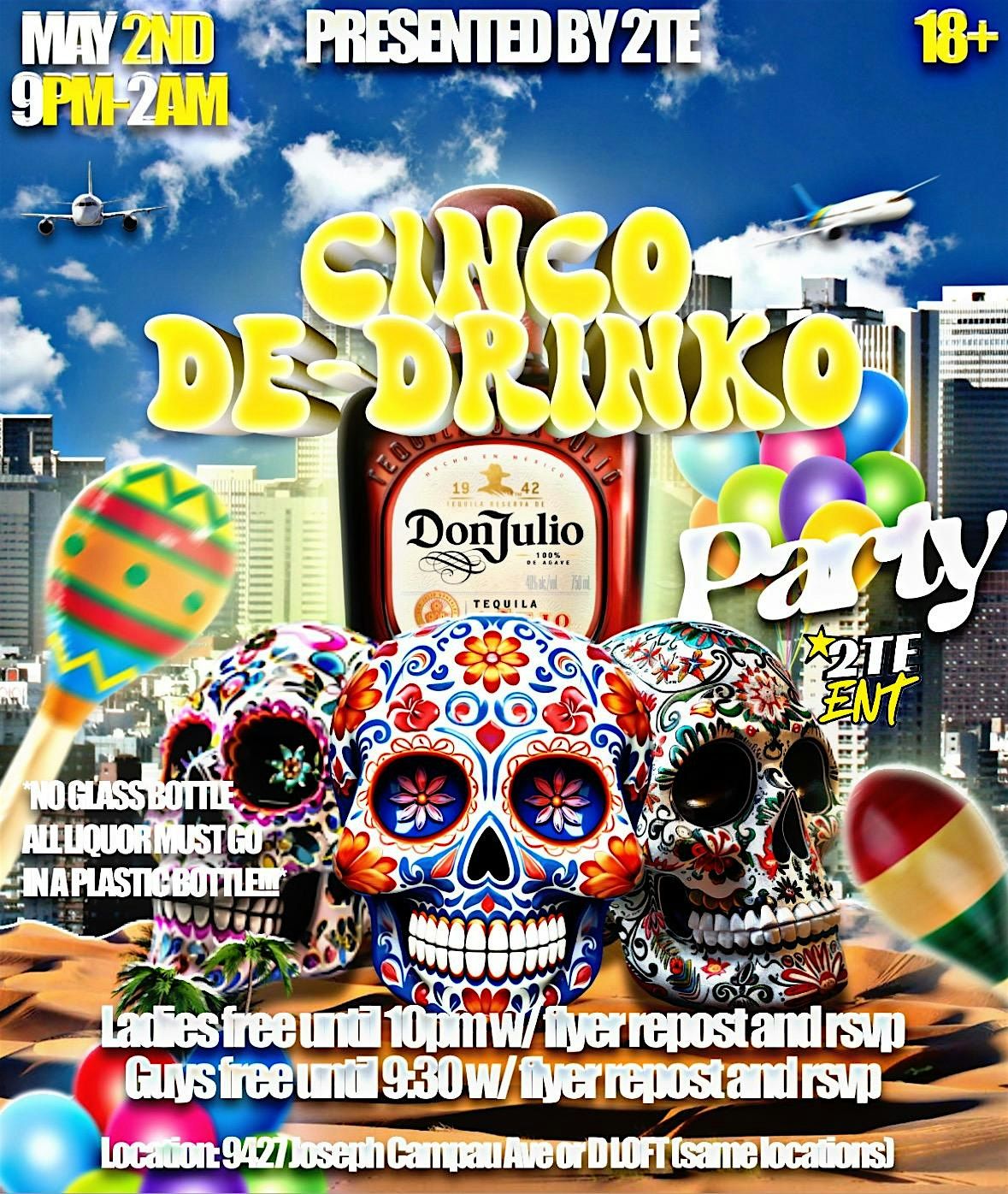 “CINCO DE-DRINKO” PARTY, 2 May | Event in Hamtramck | AllEvents