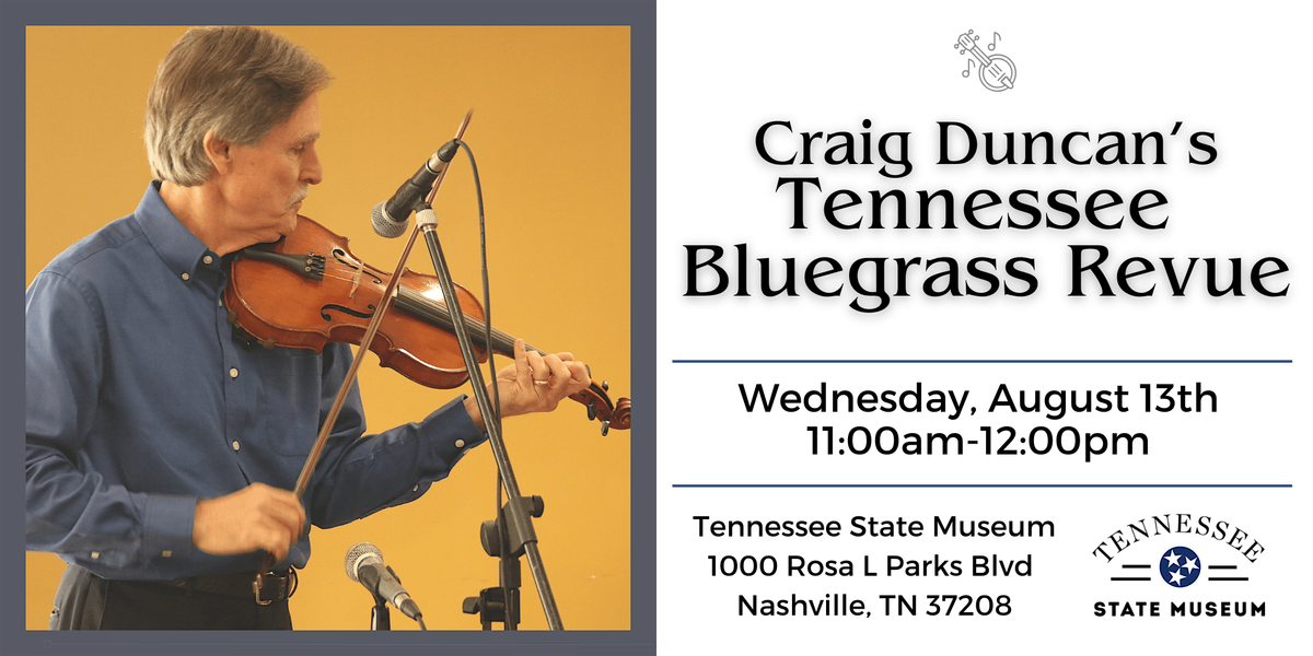 Music for Seniors Free Daytime Concert w/ Craig Duncan & Friends, 13 August | Event in Nashville | AllEvents