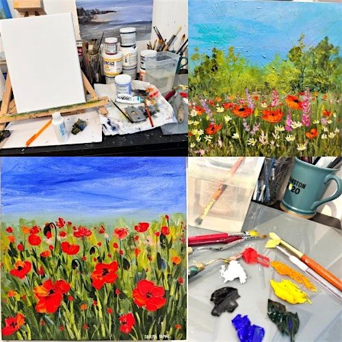 PAINTING POPPIES IN ACRYLICS with Sarita Kamat, 20 August | Event in Evanston | AllEvents