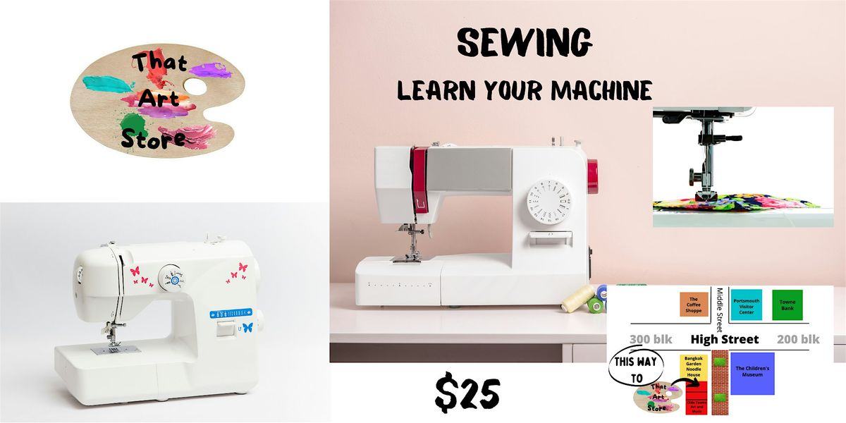 Sewing (beginner) Learn your machine | Event in Portsmouth | AllEvents