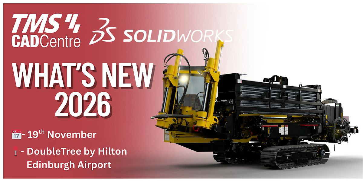 SOLIDWORKS What's New 2026 - Edinburgh, 19 November | Event in Ingliston | AllEvents