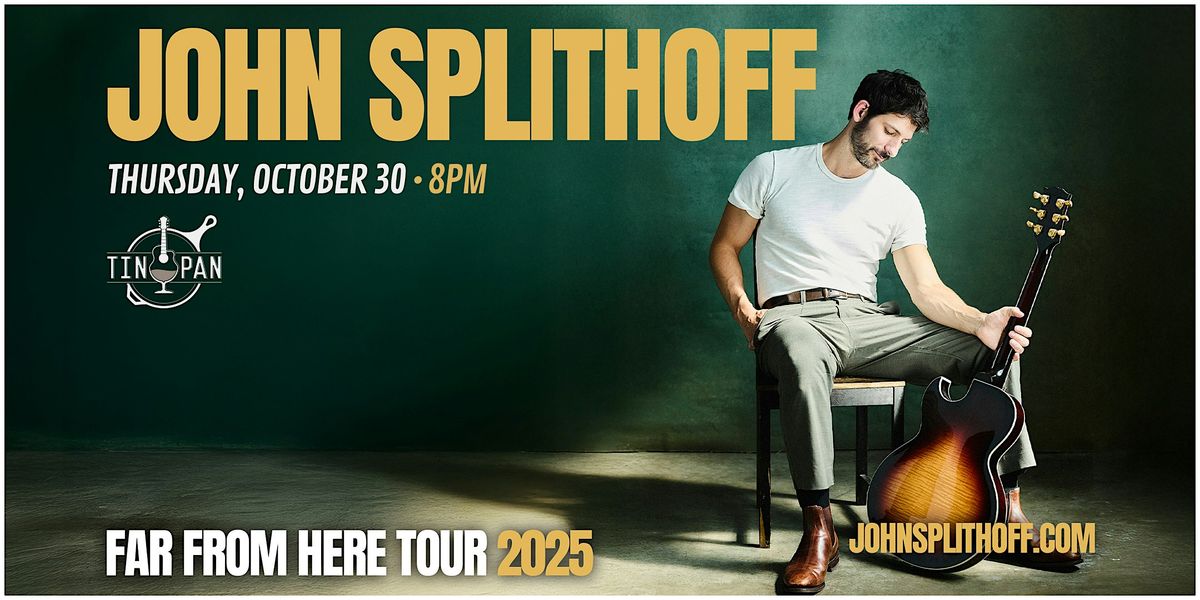 John Splithoff, 30 October | Event in Richmond | AllEvents