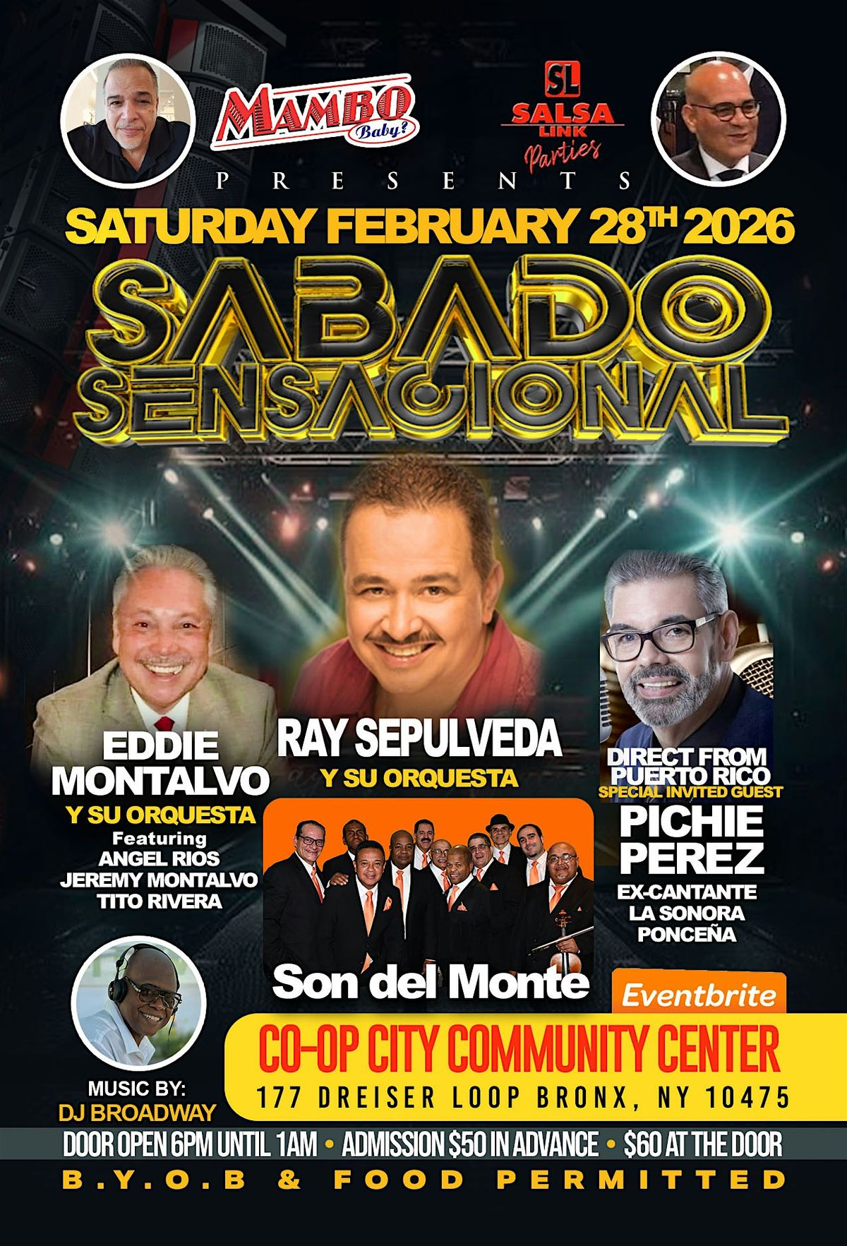 SABADO SENSACIONAL, 28 February | Event in The Bronx | AllEvents