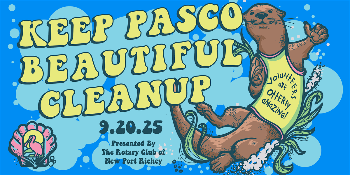 Keep Pasco Beautiful Cleanup — Presented by Rotary Club of New Port Richey, 20 September | Event in Holiday