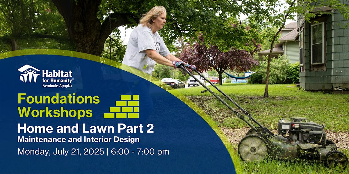 Foundations Workshop - Understanding Home Maintenance and Interior Design, 23 February | Event in Sanford