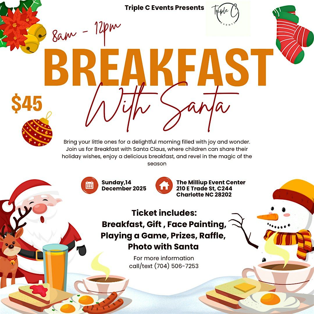 Breakfast with Santa, 14 December | Event in Charlotte | AllEvents