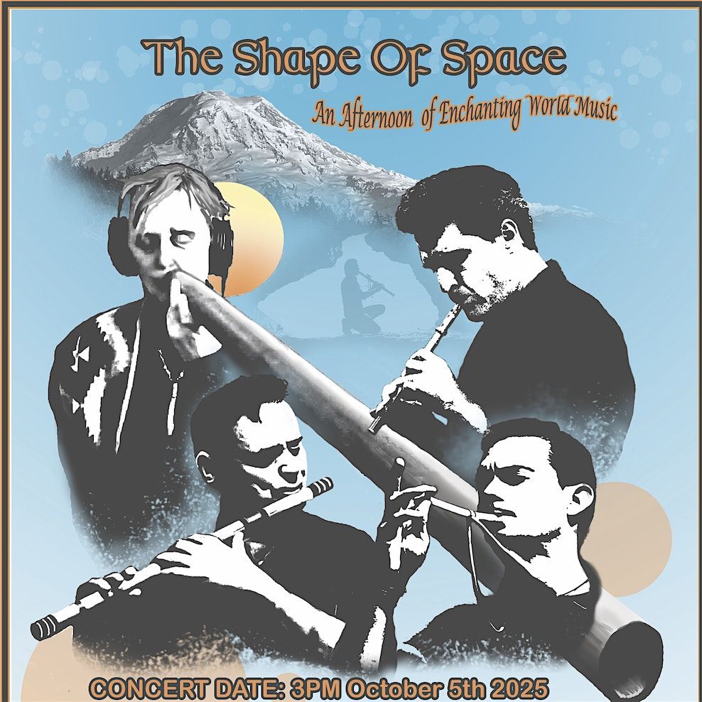 The Shape of Space:  An Afternoon of Enchanting World Music, 5 October | Event in Tacoma | AllEvents