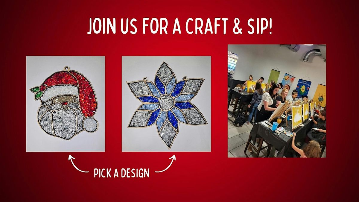 Craft & Sip - Crushed Stained Glass Workshop - at Peculier Ales!, 20 November | Event in Windsor | AllEvents
